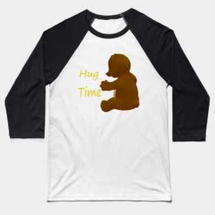 Hugging teddy, hug time Baseball T-Shirt